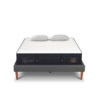Cama Europea CIC 2 Plazas Súper Premium + Almohadas Viscoelásticas