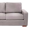 Sof&aacute; Latam Home Livorno 1 Cuerpo Gris Claro