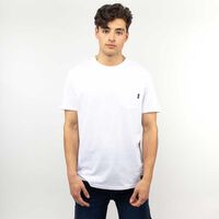 Polera Manga Corta Hombre Cutback Blanco, Celeste, Indigo, Negro, Olivo