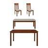 Juego de Comedor Fm Furniture Qatar M1400 2 Sillas 2 Bancas