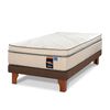 Cama Europea Flex 1,5 Plazas Máximo Cobre