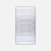 Cama Europea Rosen 1,5 Plazas Tempo + Respaldo + Velador Maurice Gris