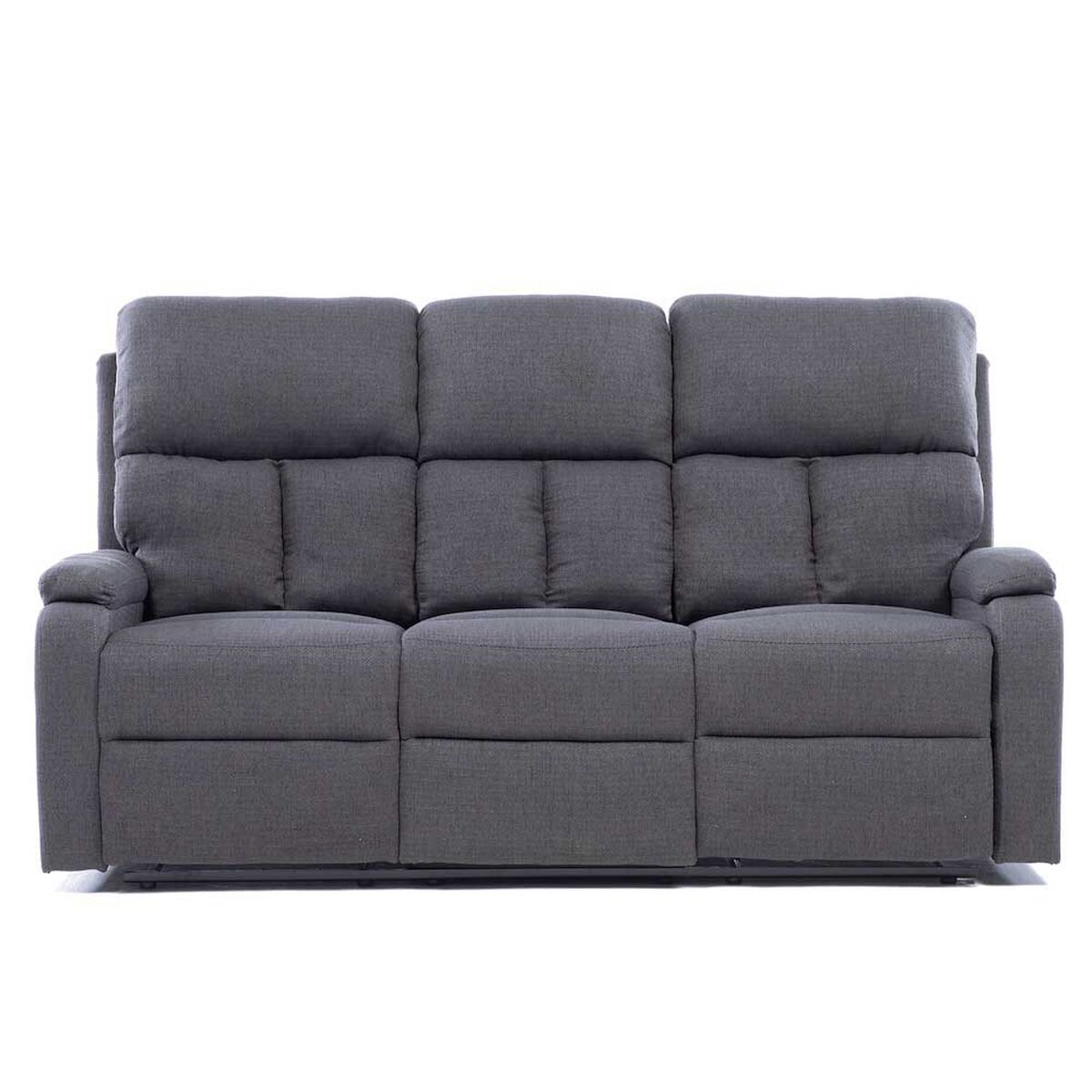 Sof&aacute; Derecho Daniels 3 Cuerpos Gris