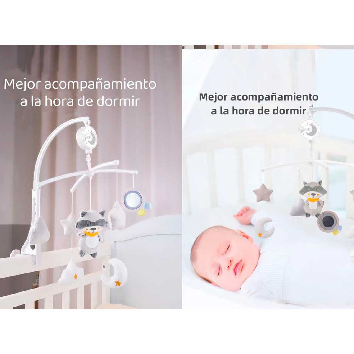 Móvil Musical 360° con Caja Lubabycas Osito