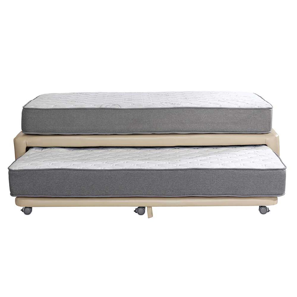 Cama Nido Latam Home 1,5 Plazas Zen Pro PU Beige