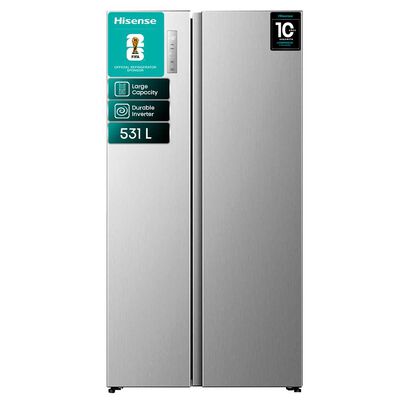 Imagen 1 del producto Refrigerador Side By Side Hisense RS3P558NECF 531 lts.