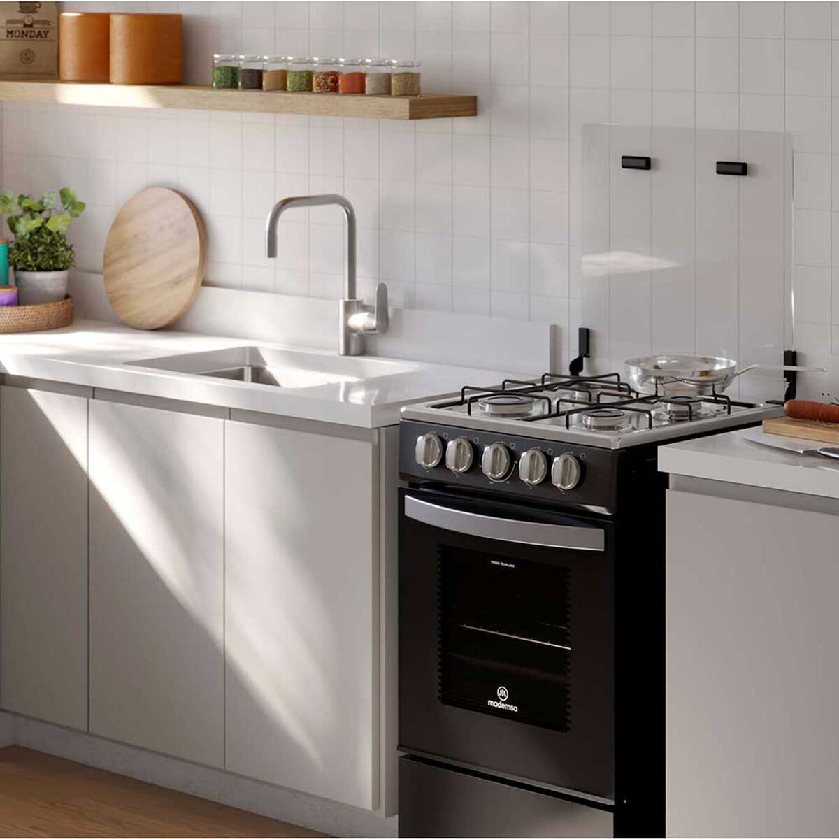 Cocina a Gas Mademsa FM4LP 4 Quemadores