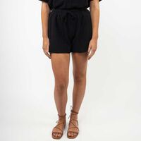 Short Mujer Icono Negro