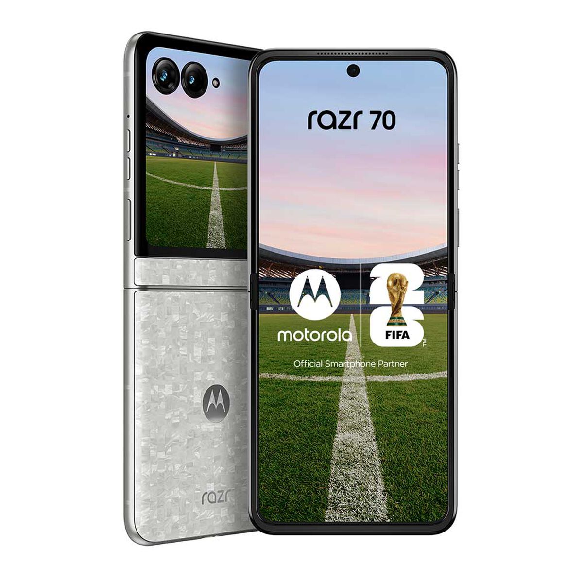Celular Motorola Razr 70 5G 512 GB 6,9" Blanco