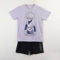 Pijama Corto Hunter x Hunter Manga Corta Hombre Licencia Lila
