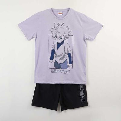 Imagen 1 del producto Pijama Corto Hunter x Hunter Manga Corta Hombre Licencia Lila