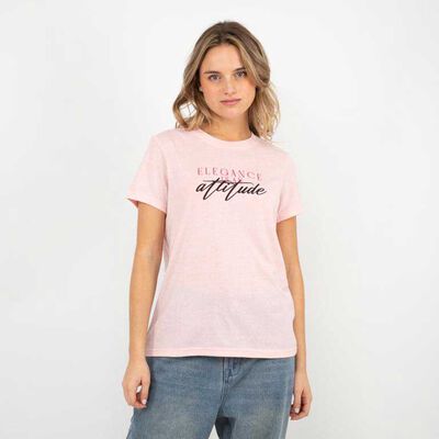 Polera Con Estampado Mujer Icono