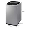 Lavadora Automática Samsung WA90CG4240BYZS 9 kg.