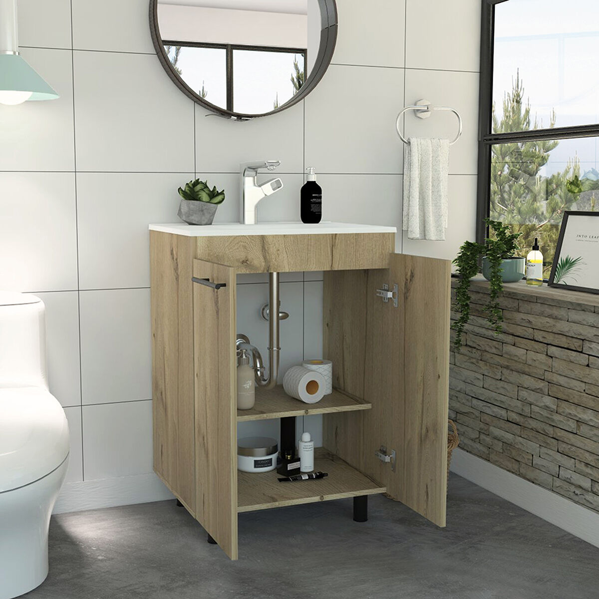 Mueble Lavamanos Khari Piso Duna