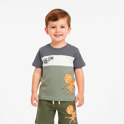 Polera Manga Corta Beb&eacute; Chess Baby