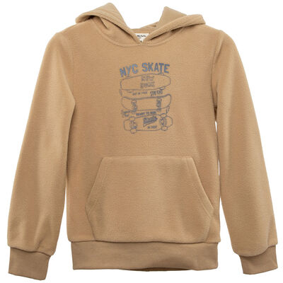 Polerón Polar Niño Chess Beige, Burdeo, Denim, Verde