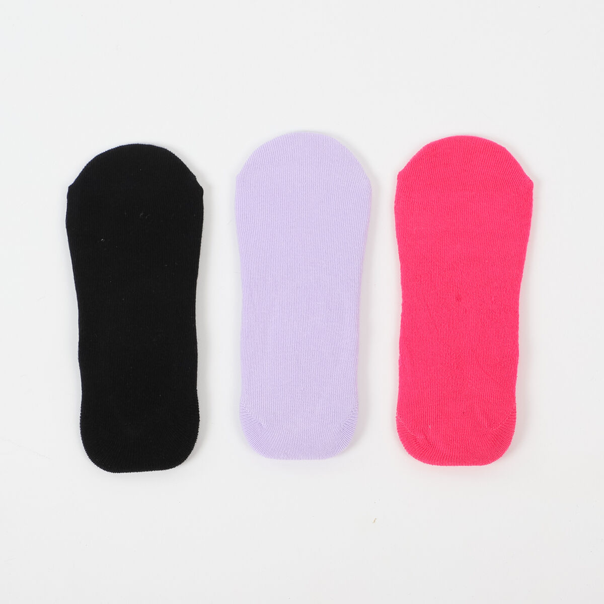 Pack 3 Unidades Calcetin Mujer Invisible de Algodón Icono