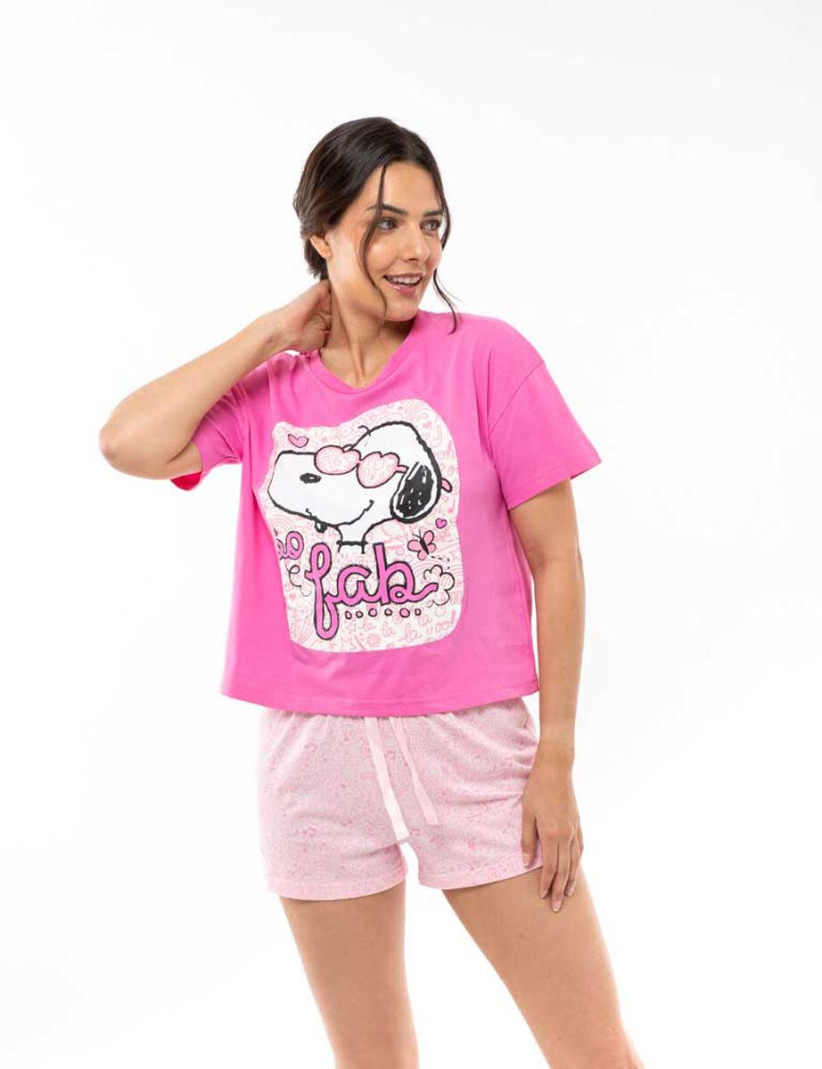 Pijama Mujer Snoopy