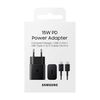 Cargador USB Samsung Tipo-C 15W Negro