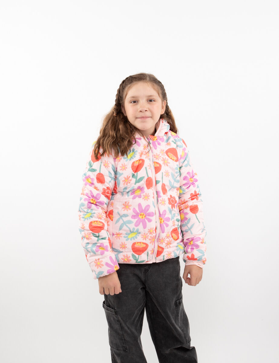 Parka con Gorro Niña Chess