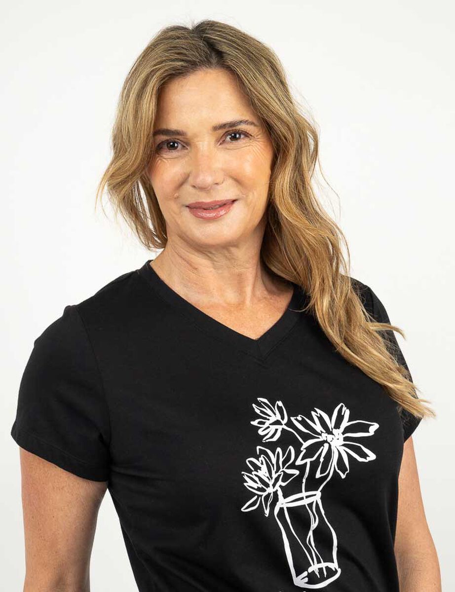 Polera Manga Corta Mujer Portman Club