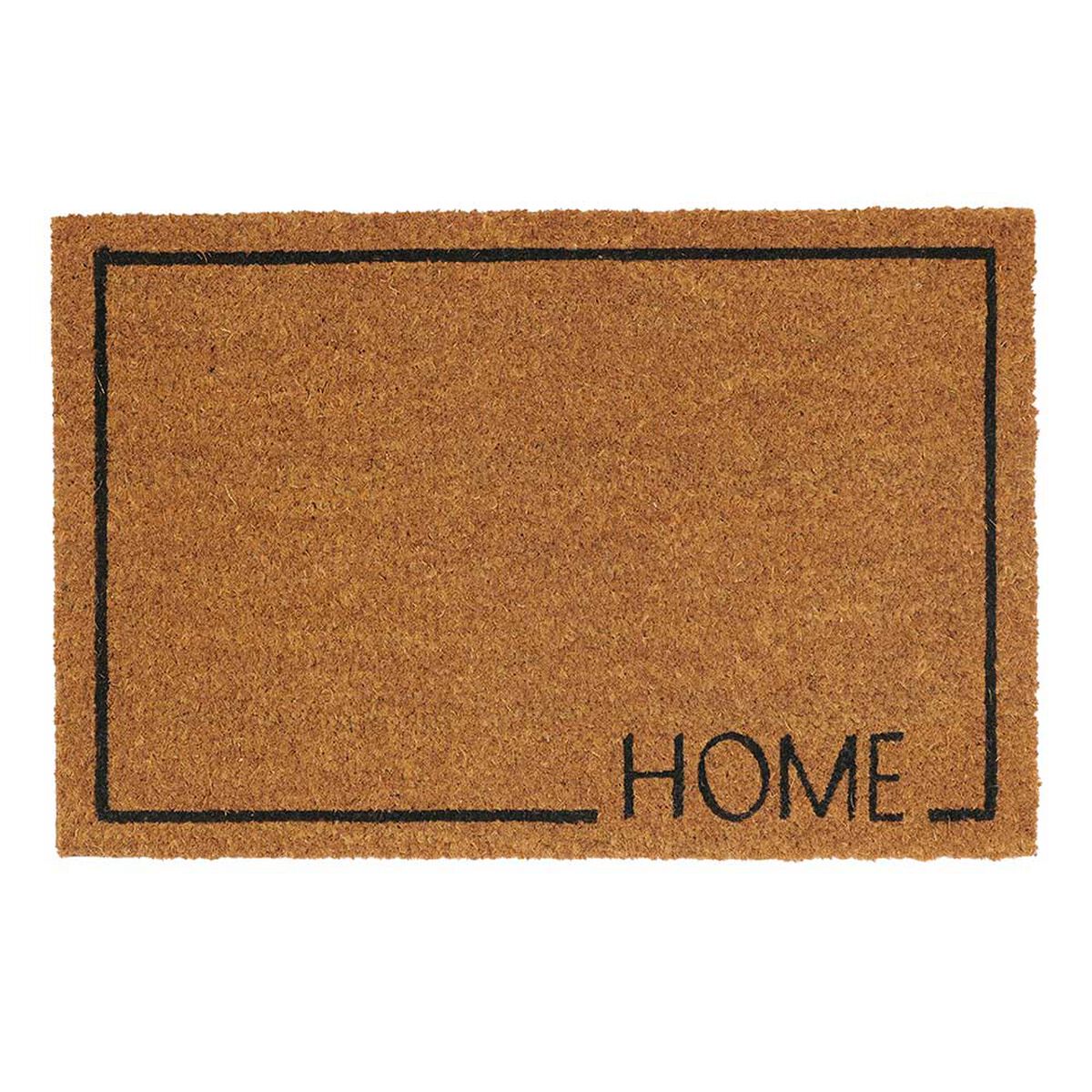 Limpiapi&eacute;s Idetex Coco Home 40 x 60 cm Caf&eacute;