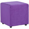 Set 2 Pouf Bodevir Cali Morado
