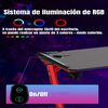 Escritorio Gamer LuBabycas Champion 60x120 cm Negro