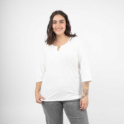 Polera Manga 3/4 Mujer Extralindas