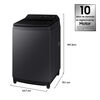 Lavadora Samsung WA40F19E7CZS19 kg