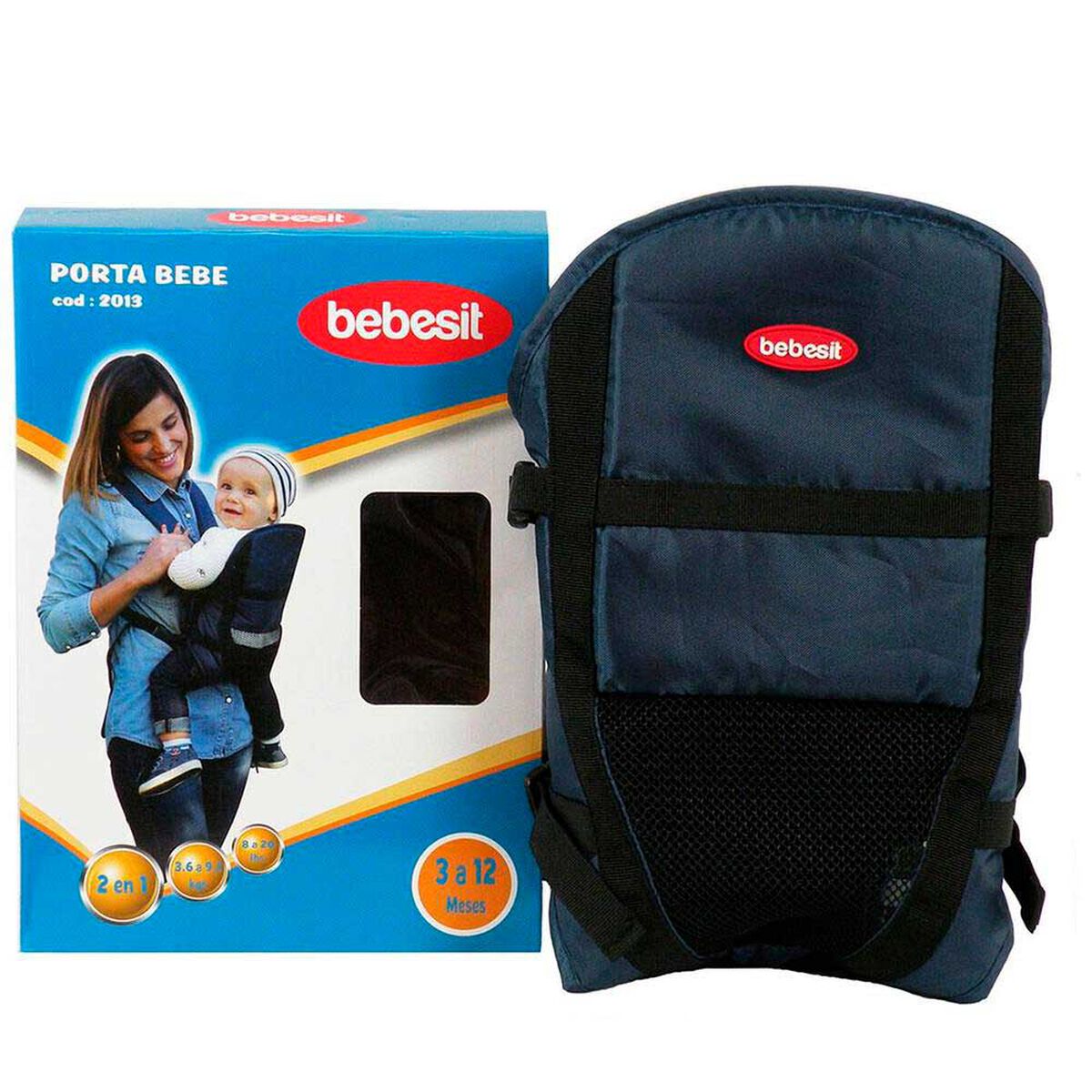Porta Bebe Azul Bebesit