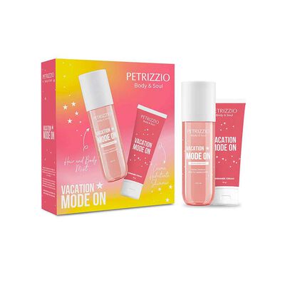 Set Body Mist Vacation + Crema Shimmer Petrizzio