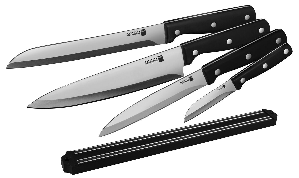 Cuchillos Acero Inoxidable Magefesa 5 Piezas