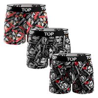 Pack 3 Bóxer Medio Colo-Colo Algodón Hombre Top Color-7