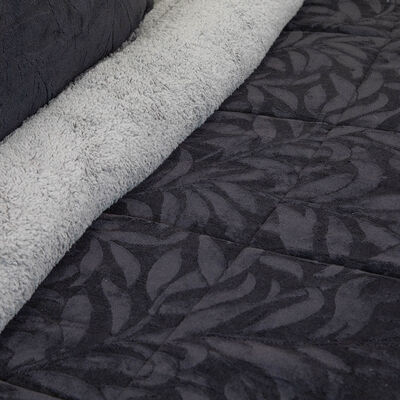 Imagen 2 del producto Cubrecama Doral 1,5 Plazas Negro Outboss Sherpa