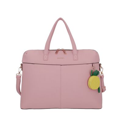 Cartera de Mujer Porta Laptop 14" Secret Aruba SC7 Grande Rosado