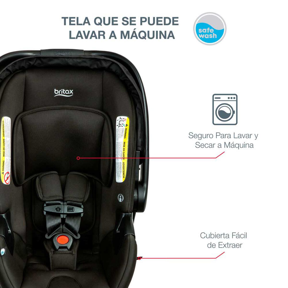 Coche Travel System B-Lively/ B-Safe Negro Britax
