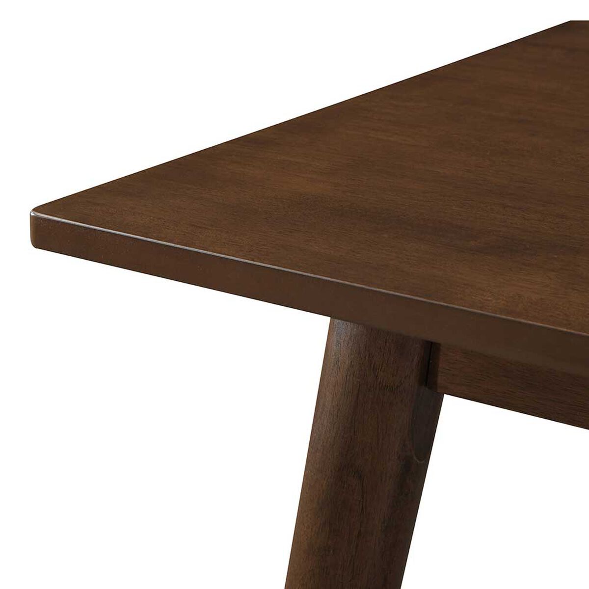 Mesa de Comedor Favatex Falkong Café Oscuro Negro