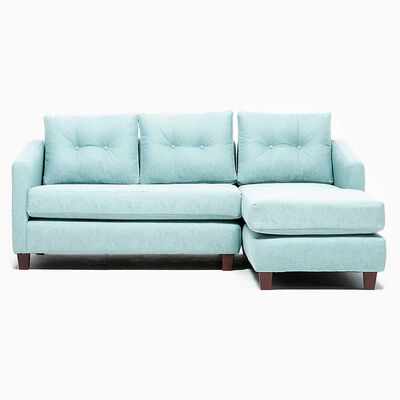 Imagen 1 del producto Sofá Seccional Barra Design Elena Derecho 3 Cuerpos Verde