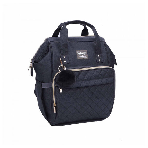 Mochila Pañalera Open Negra