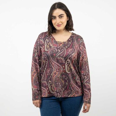 Polera Manga Larga Mujer Extralindas