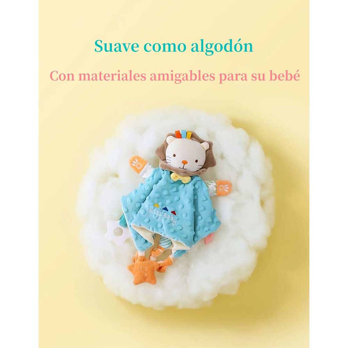 Peluche de apego Sensorial  Zimba LuBabycas