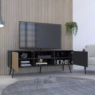 Imagen 2 del producto Rack TV TuHome Funes Hasta 59"" Wengue