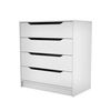 Cómoda CIC Blanco 4 Cajones