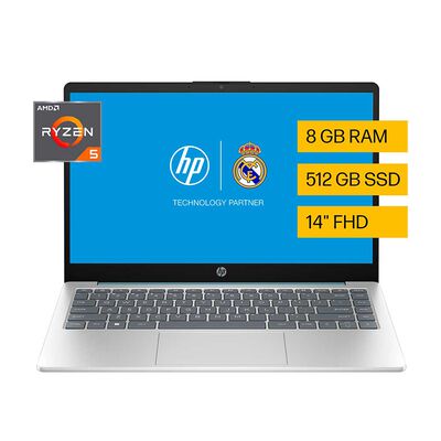 Notebook HP 14-em0017la AMD Ryzen 5 8GB 512GB SSD 14" 