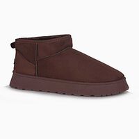 Botin Mujer Icono Cafe, Camel, Negro