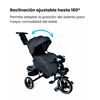 Triciclo Coche Cuna Trike Plus 360 Bth RS-4090 Negro Bebeglo