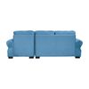 Sof&aacute; Seccional Living Factory Oregon 4 Cuerpos Azul