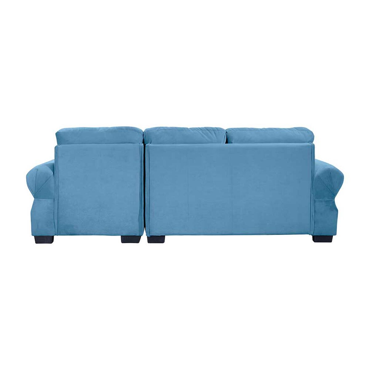 Sof&aacute; Seccional Living Factory Oregon 4 Cuerpos Azul