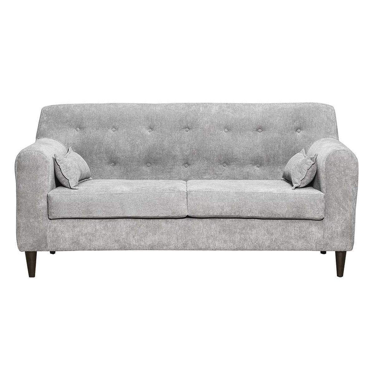 Juego de Living Innovamuebles Dali Sofá 3 Cuerpos + Dos Sillones 1 Cuerpo Gris